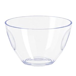 ice buckets for parties - ice bucket - 5 liter clear acrylic champagne bucket with easy-to-carry handles - indoor and outdoor parties