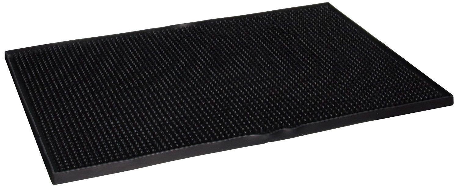 BonBon Professional 18" x 12" Rubber Bar Service Mat (2)