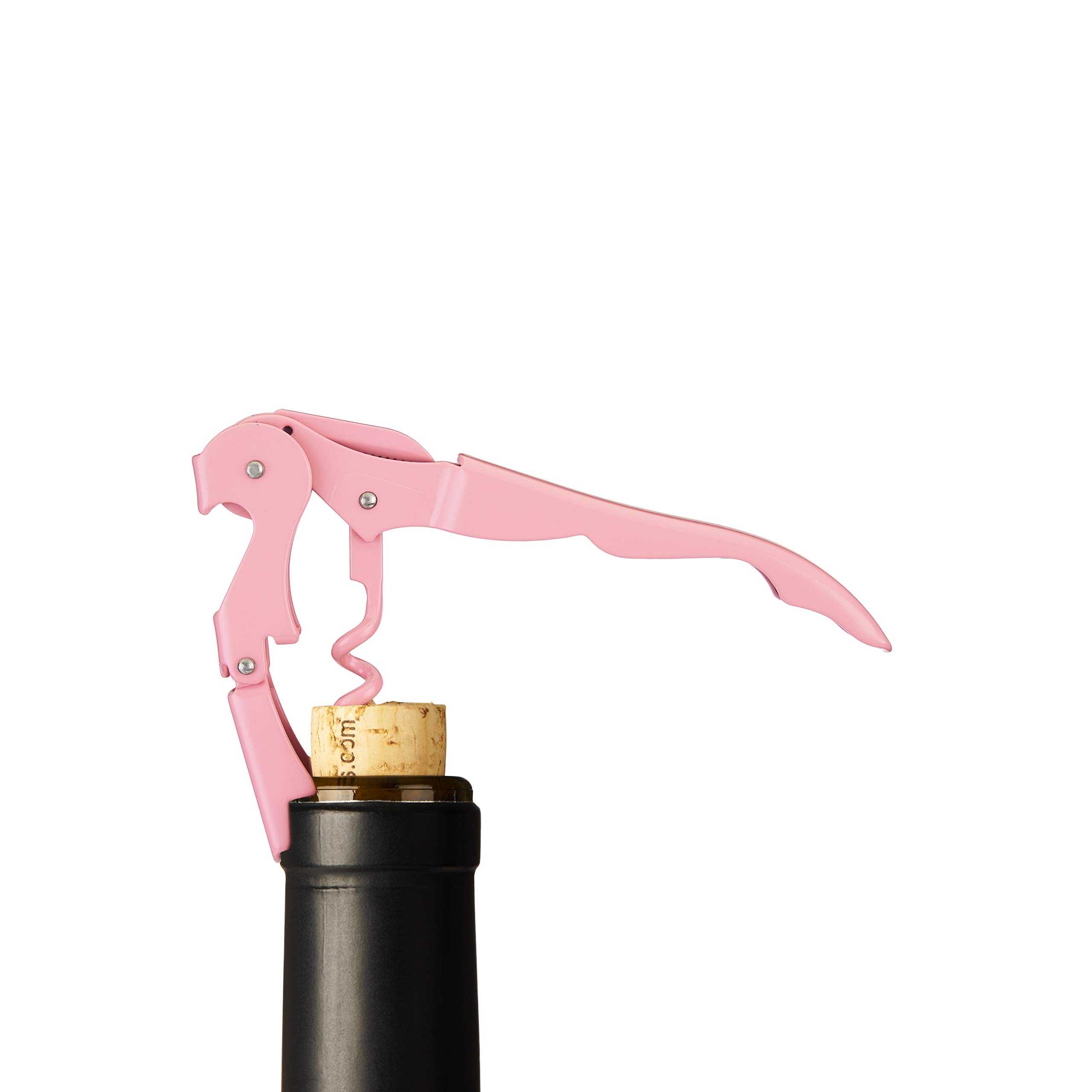 True Truetap Full Rosé Double Hinged Corkscrews, Pink