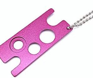 Htppzjr Essential Oil Bottle Metal Orifice Remover Opener Roller Bottle Opener Metal Key Tool Opener and 123456r for Roller Balls and Caps