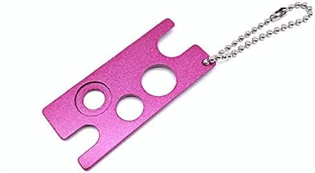 Htppzjr Essential Oil Bottle Metal Orifice Remover Opener Roller Bottle Opener Metal Key Tool Opener and 123456r for Roller Balls and Caps