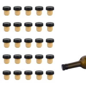 30 pcs t-shaped wine bottle corks, t-shaped cork plugs, reusable wine bottle stopper, wine bottle cork stopper with plastic tops, sealing plug bottle stopper for wine beer bottle glass bottles