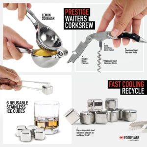 Cocktail Shaker Set | Mixology Bartender Kit | 22 Pieces Complete Premium Barware Tool Sets | All The Best bar Essentials for The Home and Professional Bartender | High-End Bartending kit