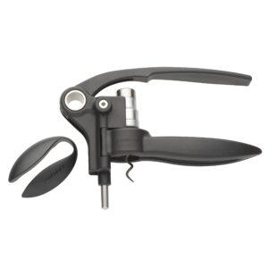 le creuset foilcutter gift set, black lever model