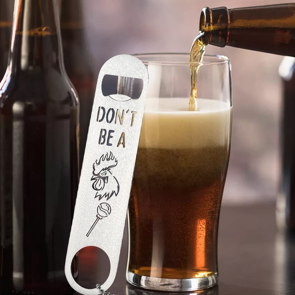 Funny Bottle Opener for Bartenders, Gift for Bartender Woman, Men, Bar Key For Friend Boyfriend Joke Holiday Gifts, Bottle Opener Party Favors Decorations Lk01