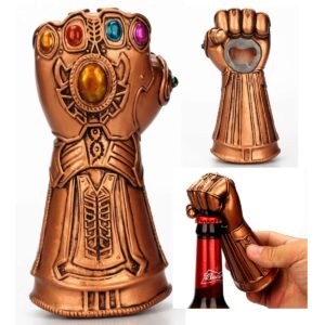 Creative Infinite War Thanos Gloves Fist Opener Beer Bottle Openers Cool Beer Cola Wine Cap Opener Gift for Marvel Avengers Fans