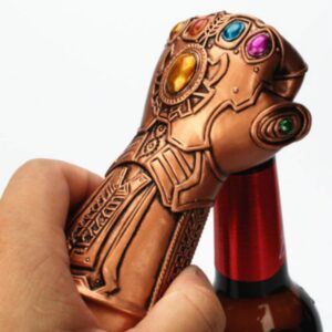 Creative Infinite War Thanos Gloves Fist Opener Beer Bottle Openers Cool Beer Cola Wine Cap Opener Gift for Marvel Avengers Fans