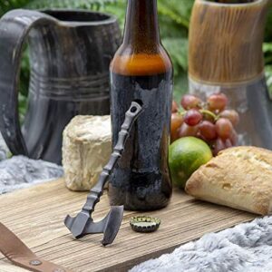 Viking Axe Bottle Opener | Stainless Steel Steel Axe Beer Bottle Opener by Norse Tradesman