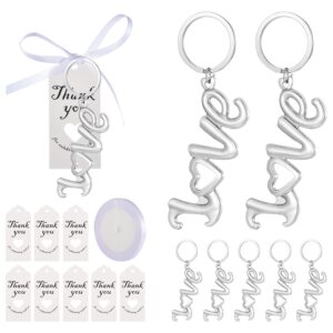 vzcbzc 24pcs silver love bottle openers for wedding favors bridal shower favors,gifts,decorations or souvenirs for guests