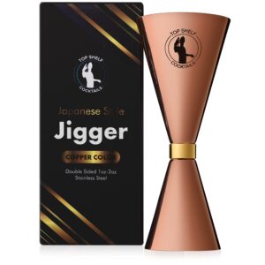 top shelf cocktails japanese jigger double jigger 2oz 1oz cocktail jigger with measurements inside get accurate