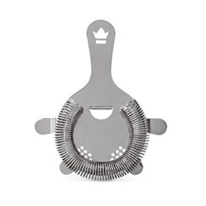 cocktail kingdom buswell™ 4-prong hawthorne strainer - stainless steel
