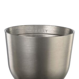 Barfly M37006 Heavy-Duty Straight Rim Bell Jigger, 1 oz x 2 oz, Stainless Steel