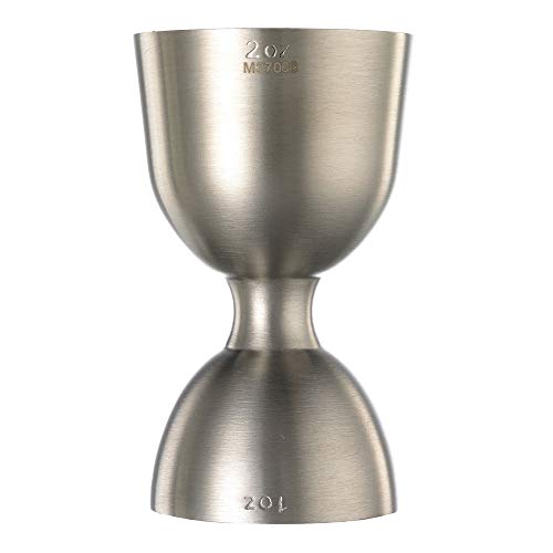 Barfly M37006 Heavy-Duty Straight Rim Bell Jigger, 1 oz x 2 oz, Stainless Steel