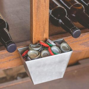 Beer Bottle Cap Catcher - Stainless Steel