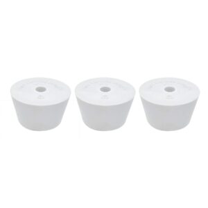 Home Brew Ohio #10 Drilled Rubber Stopper Set of 3