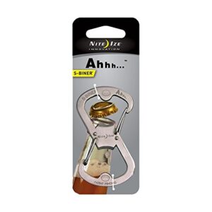 Nite Ize S-Biner Ahhh Bottle Opener - Stainless SBO-03-11