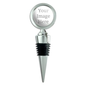 graphics and more self-eez(tm) custom personalized wine bottle stopper