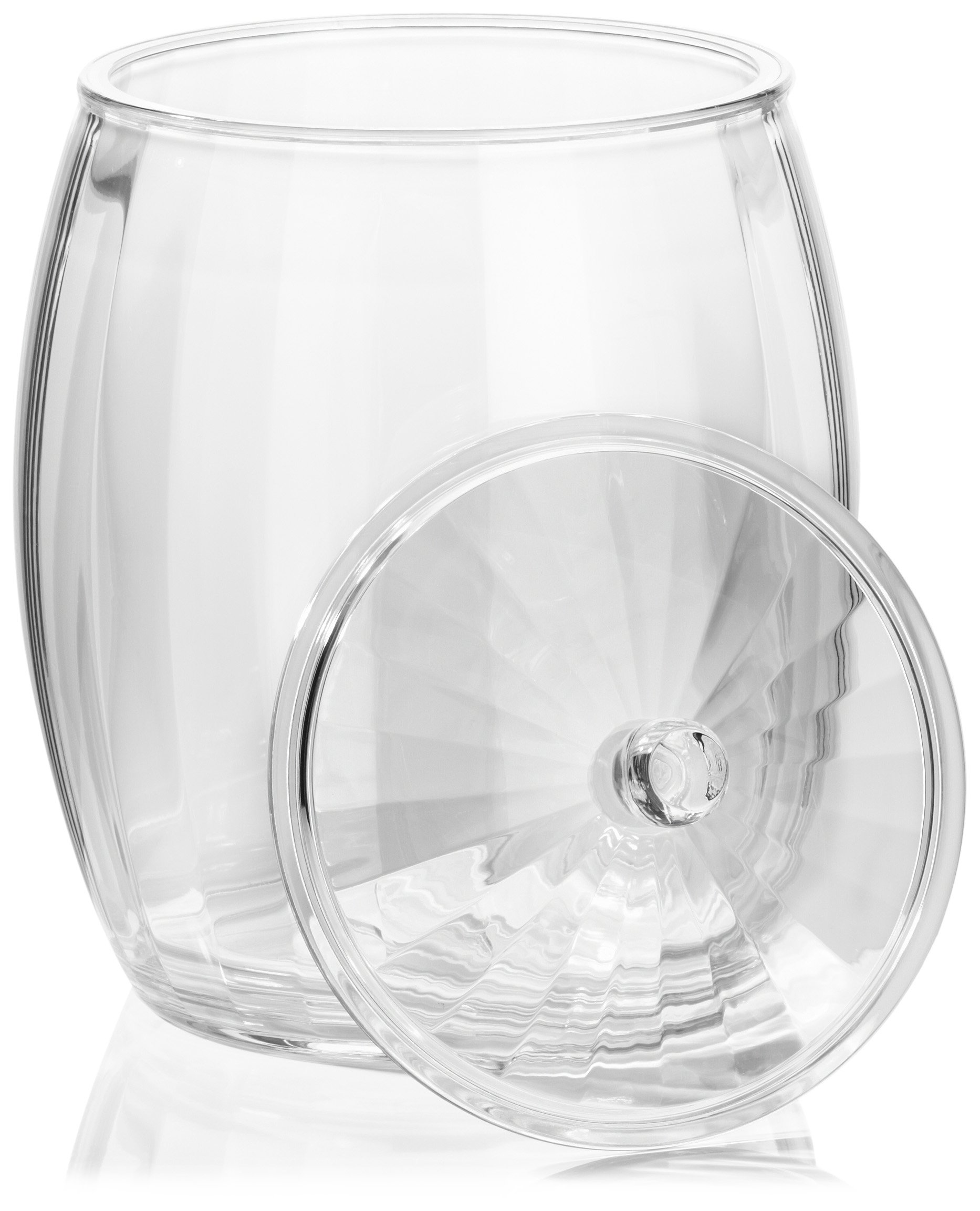 Prodyne Contours Ice Bucket, Large, Off-white