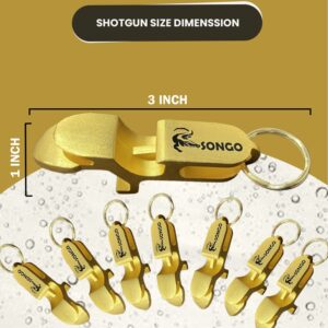 Songo Metal Full Send Shotgun Tool for Bottle Opener Keychain Nelk Boys