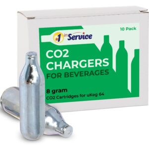 8g CO2 Chargers uKeg 64, 20 Pack