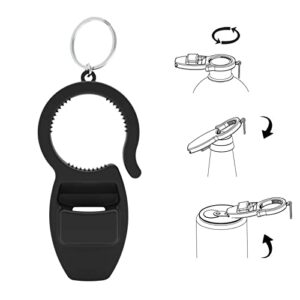 hancelant bottle and can opener, 3 in 1 keychain bottle opener, easy can opener for men, women