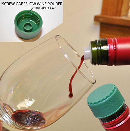 Tully Screw Cap - 25 Pack - Slow Wine Pourer