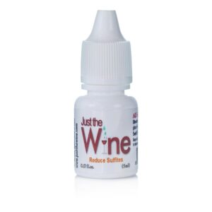 just the wine sulfite remover drops (1-bottles) just 3 drops in a glass! made in usa, white