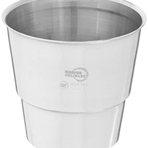 Mercer Culinary Shake Collar, 4.34 Inch Top Diameter, Stainless