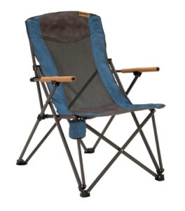 eureka! portable folding camping chair with bottle opener and holder