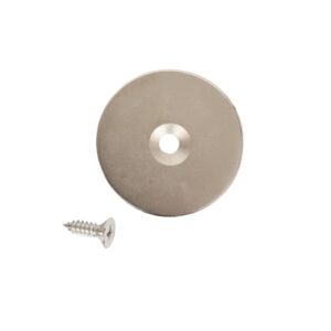 tozz pro ® 2.36 inch round magnetic bottle cap catcher come with one screw