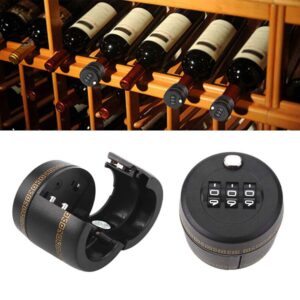 Loboo Idea 12 Pack Wine Bottle Lock, Combination Password Code Lock Wine Cap Digital Lock For Wine & Liquor Bottle Wine Whiskey Bottle.the Diameter Of The Bottle Mouth Should Be Between 26mm To 28mm