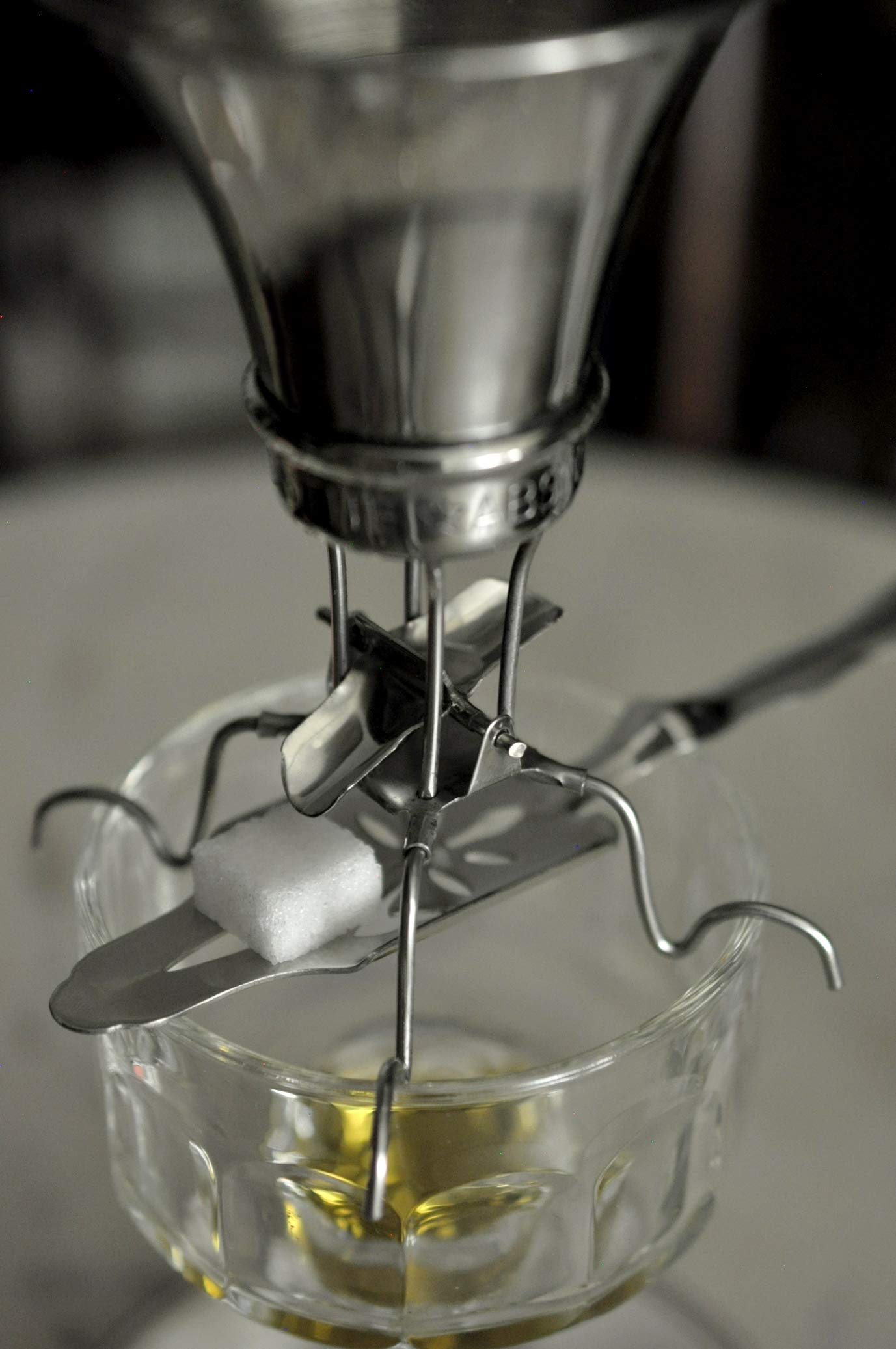 Absinthe Balancier (See-Saw dripper) from Bonnecaze Absinthe & Home