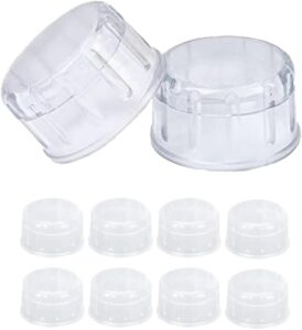 10 pack caps of 500cc (16 oz) 700cc (24 oz) plastic shaker cup/boba bubble milk tea shaker cup cap of umissfun