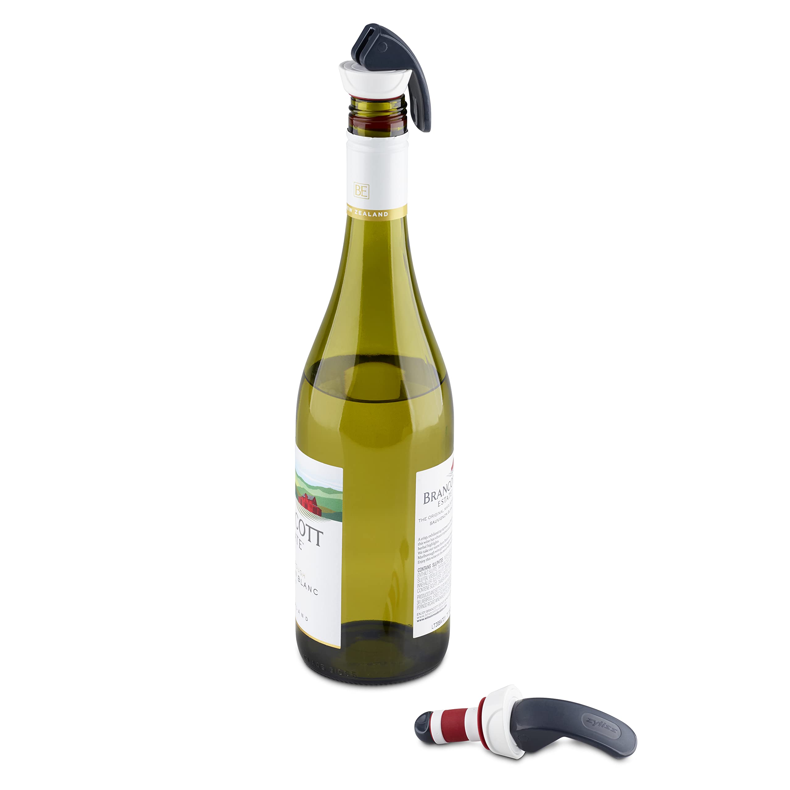 Zyliss Bottle Stoppers - Wine & Champagne Stopper, Set of 2