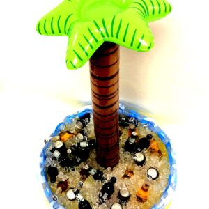 Inflatable Palm Tree Beverage Cooler, by Playscene (4 FEET Tall)