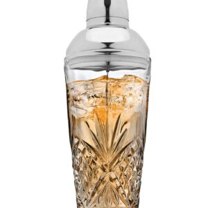 Lefonte Cocktail Shaker, Martini Shaker, Irish Cut, 17oz