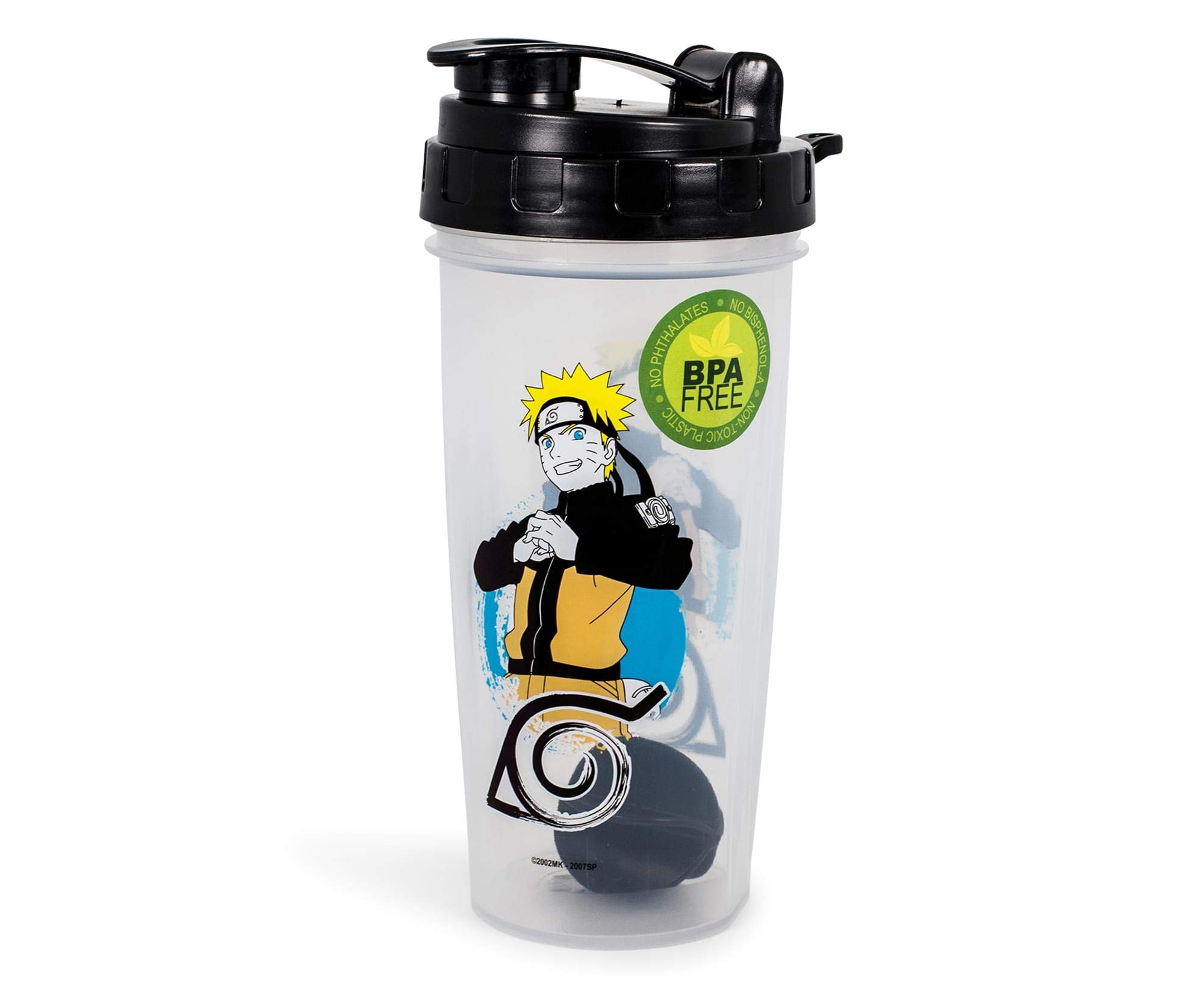 JUST FUNKY Naruto Shippuden Plastic Shaker Bottle | Holds 20 Ounces