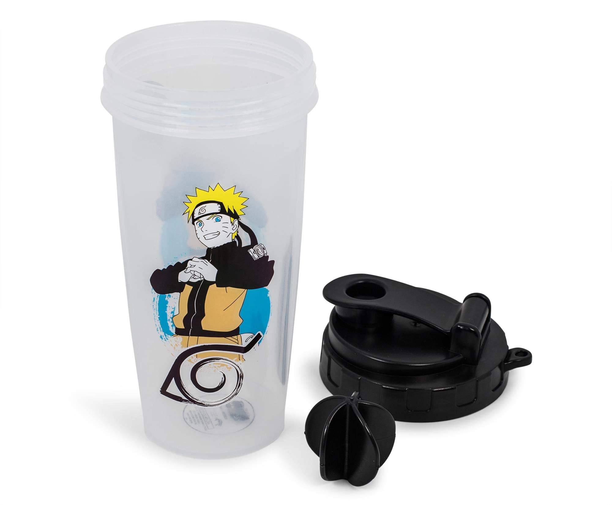 JUST FUNKY Naruto Shippuden Plastic Shaker Bottle | Holds 20 Ounces