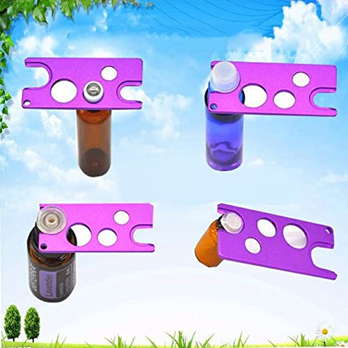 Essential Oil Bottle Opener Roller Bottle Opener Metal Key Tool Opener and 123456r for Roller Balls and Caps