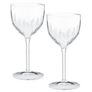 history company nick & nora 1934 "hollywood” crystal cocktail coupette 2-piece set (gift box collection)