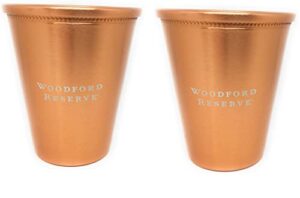 woodford reserve derby cocktail cups - set of 2