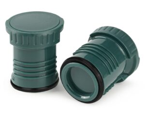 luaatt thermos replacement stopper,2 pack green water leakage prevention stopper for stanley classic stainless steel vacuum bottle(1.1 qt/1.5qt/2 qt)