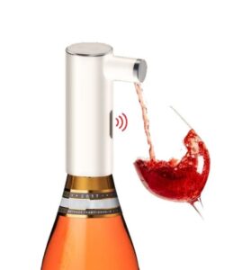 the osobawares™ automatic wine and spirits dispenser | wine aerator | cordless design with volume control