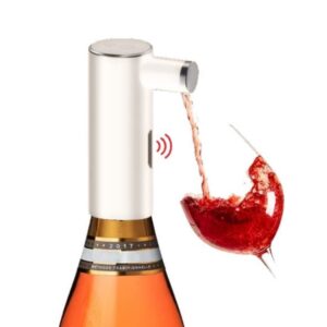 The Osobawares™ Automatic Wine and Spirits Dispenser | Wine Aerator | Cordless Design with Volume Control