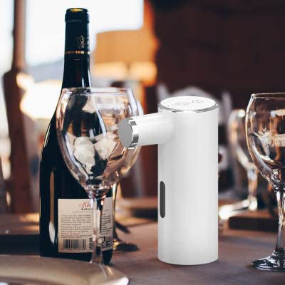 The Osobawares™ Automatic Wine and Spirits Dispenser | Wine Aerator | Cordless Design with Volume Control