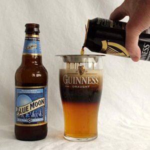 The Perfect Black and Tan Beer Layering Tool - 3 Pack - Bar Accessory for Layered Beer Cocktails