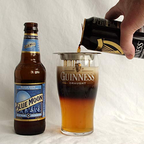 The Perfect Black and Tan Beer Layering Tool - 3 Pack - Bar Accessory for Layered Beer Cocktails