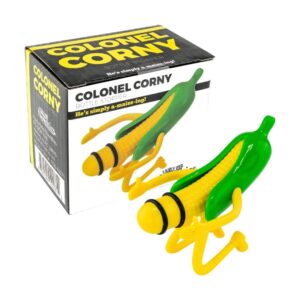 colonel corn bottle stopper - fairly odd novelties - funny novelty wine liquor beer plug gag gift,yellow,one size