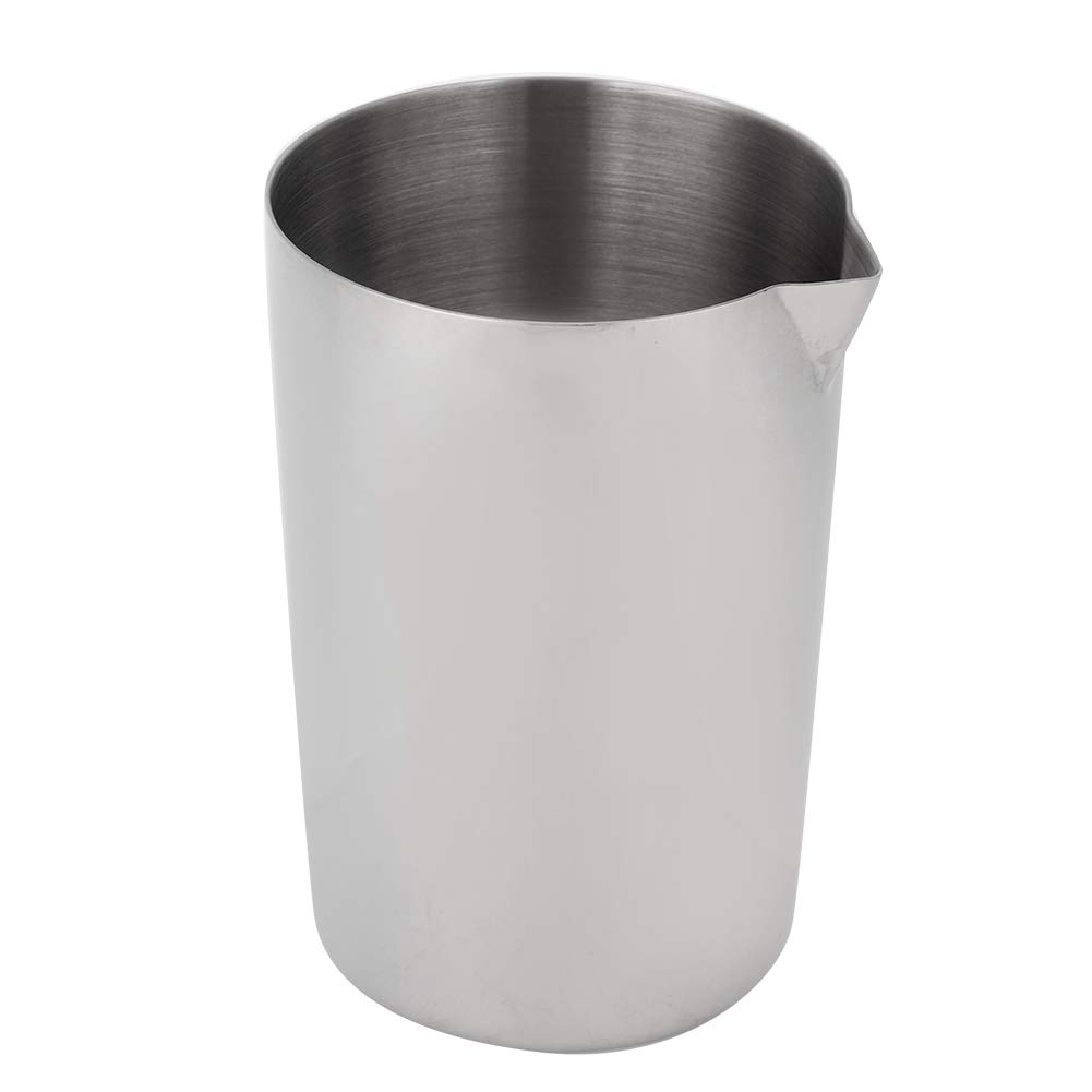 Stainless Steel Mixing Glass 17oz/500ml Cocktail Shaker Wine Mixer Thick Drink Mixing Cup Bartender DIY Tools for Home Bar