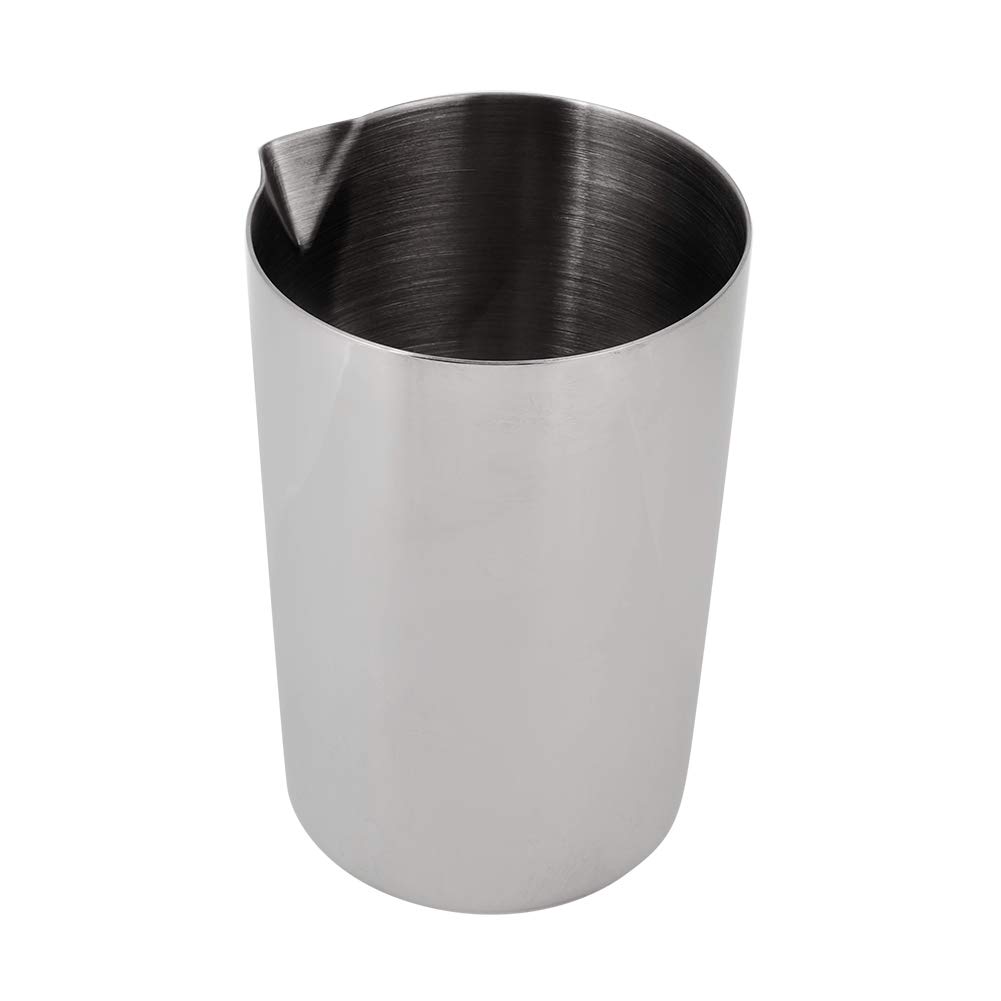 Stainless Steel Mixing Glass 17oz/500ml Cocktail Shaker Wine Mixer Thick Drink Mixing Cup Bartender DIY Tools for Home Bar